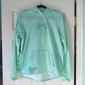 Mint green Under Armour sweatshirt